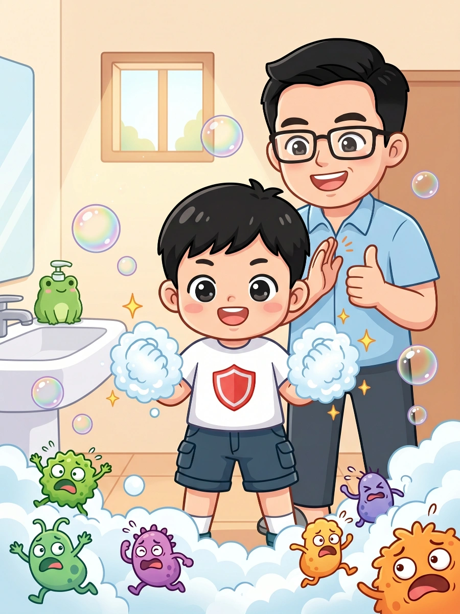 Dũng Sĩ Diệt Vi Khuẩn