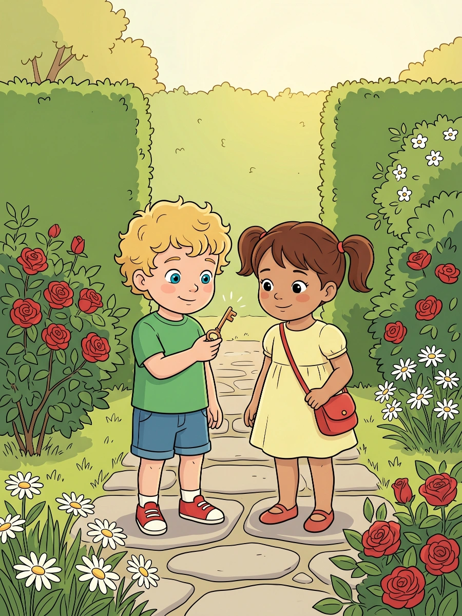 The Magic Key in the Garden