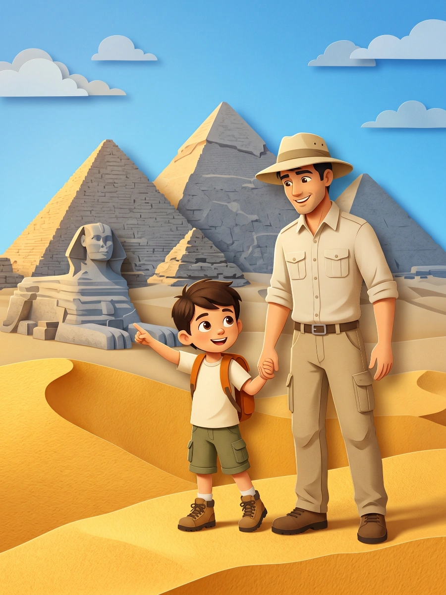 A Trip to the Egyptian Pyramids